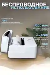 Молочный детский портативный мини-принтер, беспроводной, карманный термопринтер, Bluetooth
