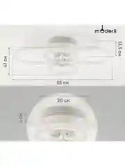 Люстра потолочная светодиодная Moderli  Zita