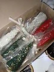 Разноцветный свечи Ёлочки из вощины 6 шт декоративные, подарочный набор на Новый Год и Рождество