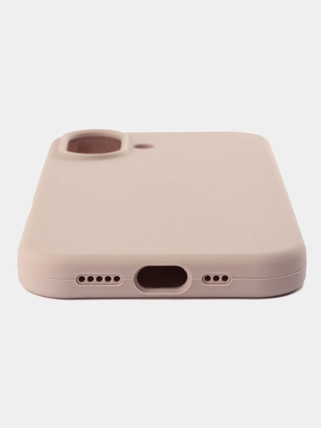 Бежевый чехол на телефон Iphone 16, 16 Pro, 16 Plus, 16 Pro Max