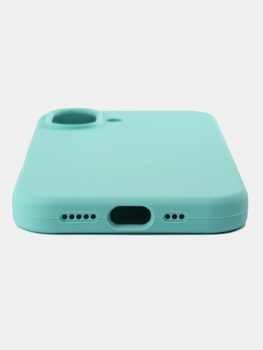 Бирюзовый чехол на телефон Iphone 16, 16 Pro, 16 Plus, 16 Pro Max