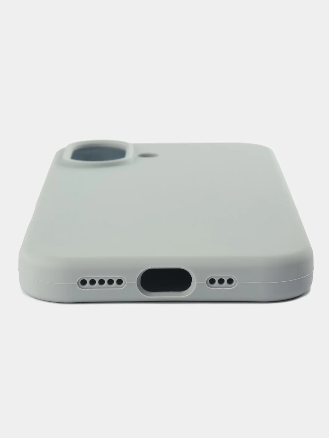 Серый чехол на телефон Iphone 16, 16 Pro, 16 Plus, 16 Pro Max