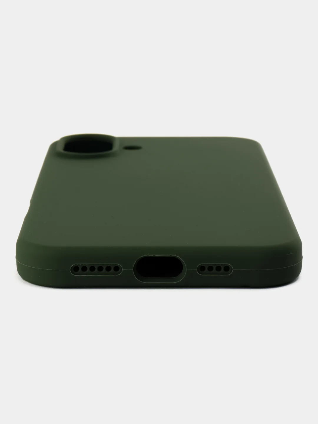 Тёмно-зелёный чехол на телефон Iphone 16, 16 Pro, 16 Plus, 16 Pro Max