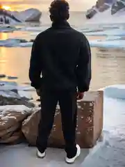 Хром мужской костюм спортивный на флисе теплый утепленный, осенний, зимний, повседневный