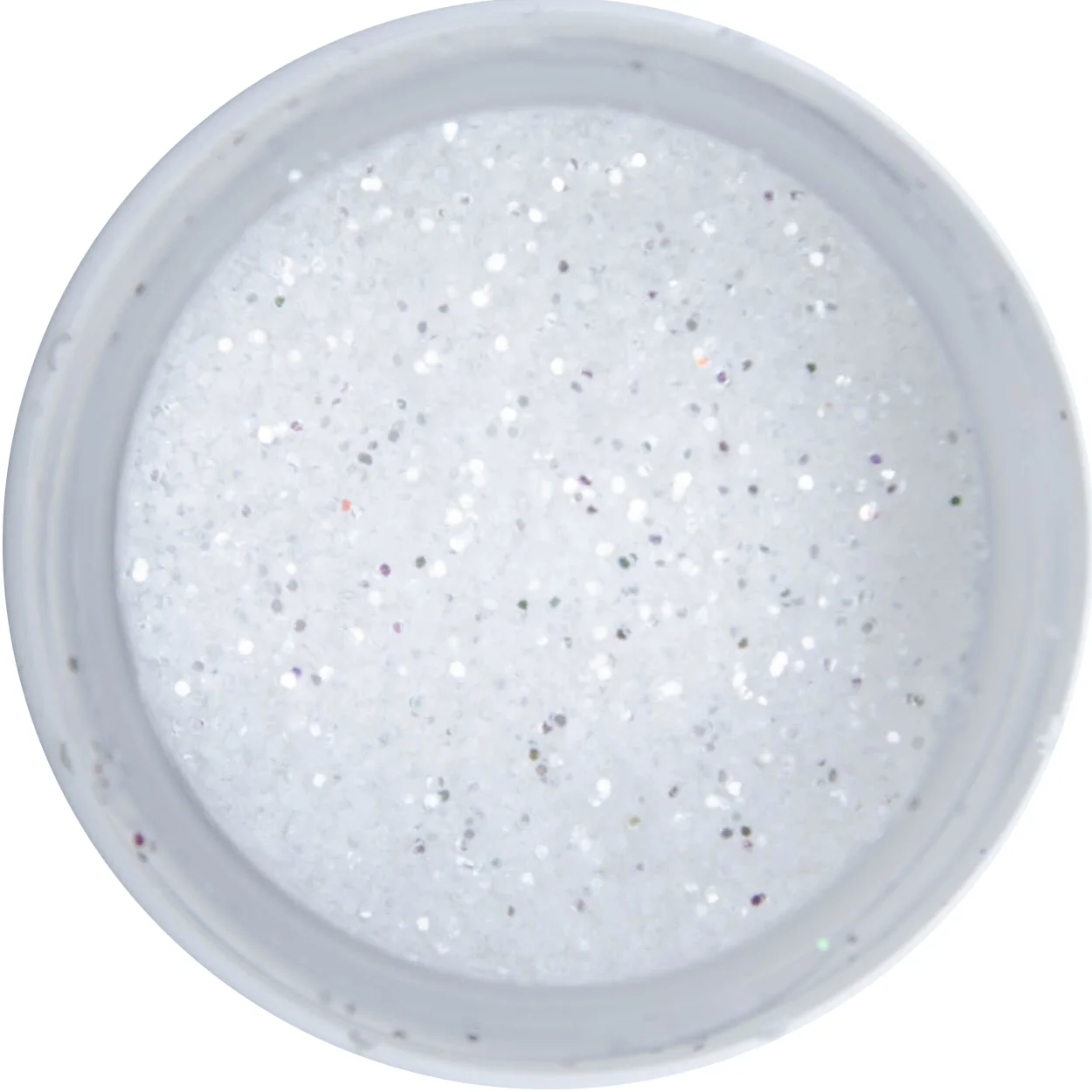 Декоративные блестки Luxart Glitter, Белый, 20 мл