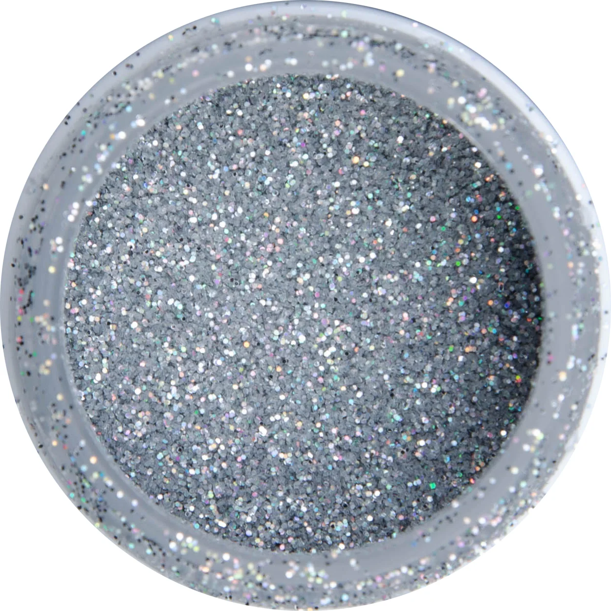 Декоративные блестки Luxart Glitter, Голографическое серебро, 20 мл