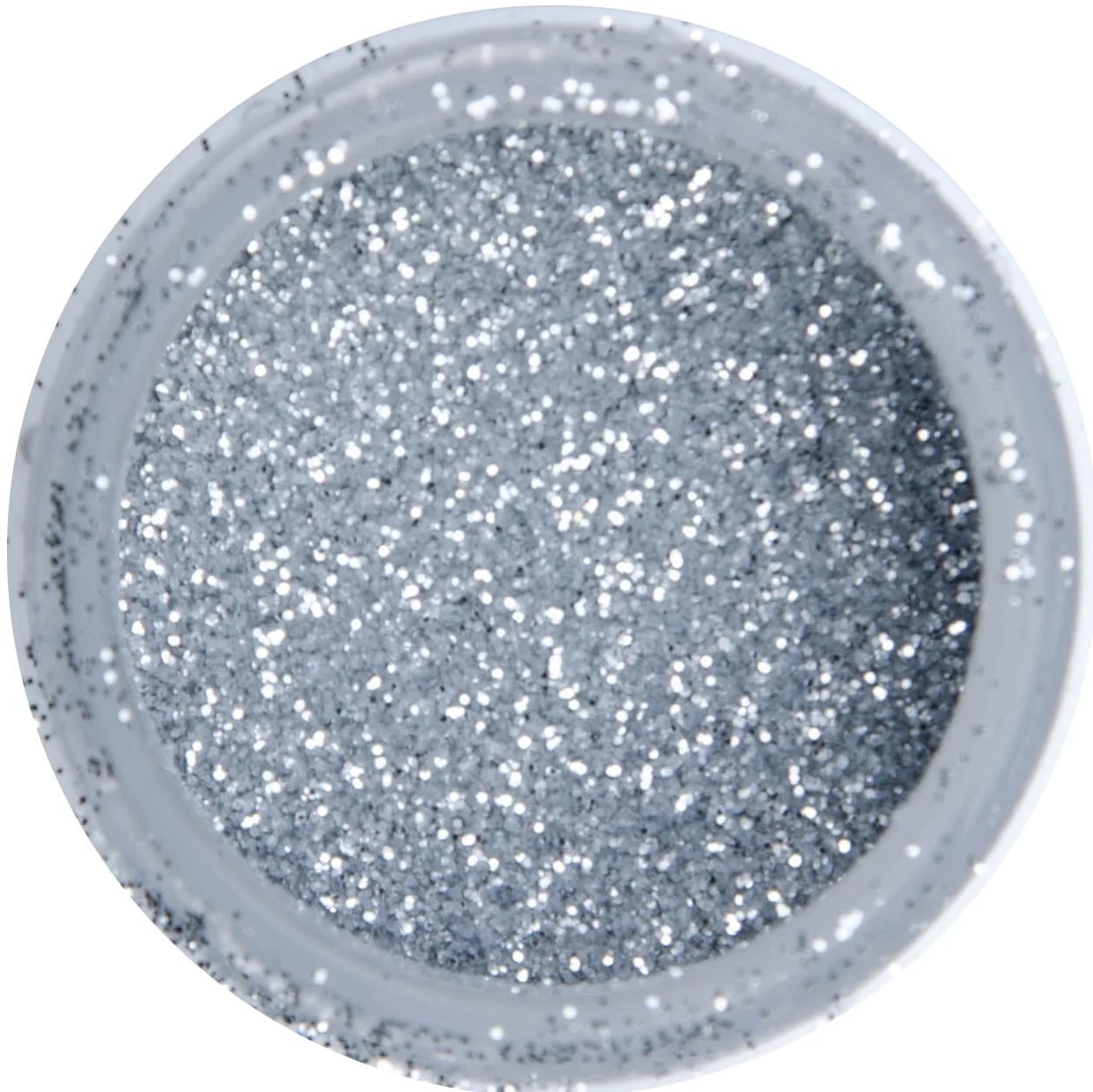 Декоративные блестки Luxart Glitter, серебро, 20 мл