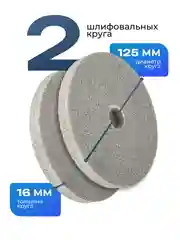Точильный станок настольный Электрическ ELECTROLITE ТС 125 (125 мм диск, 200 Вт мощность)