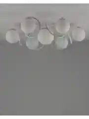 Белый люстра потолочная на штанге Moderli  V1151-4P Circle 4*E27*60W белый белыйCircle1 - белый
