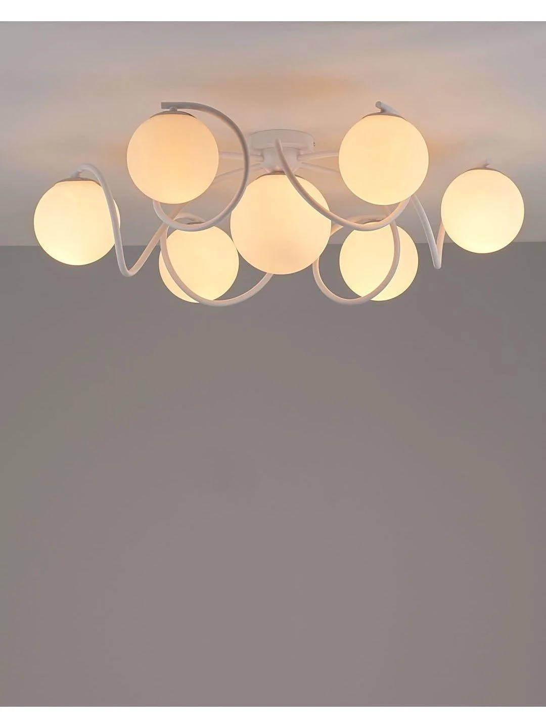 Белый люстра потолочная на штанге Moderli V1151-4P Circle 4*E27*60W белый белыйCircle1 - белый