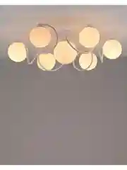 Белый люстра потолочная на штанге Moderli  V1151-4P Circle 4*E27*60W белый белыйCircle1 - белый