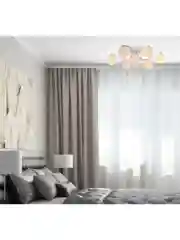 Белый люстра потолочная на штанге Moderli  V1151-4P Circle 4*E27*60W белый белыйCircle1 - белый