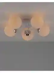 Белый люстра потолочная на штанге Moderli  V1151-4P Circle 4*E27*60W белый белыйCircle1 - белый