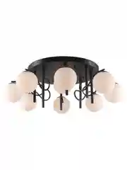 Белый люстра потолочная на штанге Moderli  V1151-4P Circle 4*E27*60W белый белыйCircle1 - белый