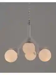 Белый люстра потолочная на штанге Moderli  V1151-4P Circle 4*E27*60W белый белыйCircle1 - белый