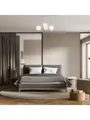 Белый люстра потолочная на штанге Moderli  V1151-4P Circle 4*E27*60W белый белыйCircle1 - белый