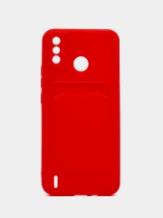 Чехол с отделением для пластиковой карточки TECNO SPARK 6 GO / SPARK GO 2021