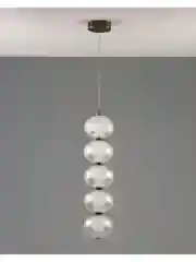 Шоколадный светильник подвесной светодиодный Moderli Amber