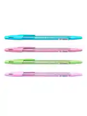 Набор из 8 ручек шариковых ErichKrause R-301 Stick Spring/ Pastel 0.7, цвет чернил синий