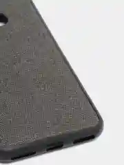 Черный чехол джинсовый Huawei Play 8A / Honor 8A (Хуавей плей 8а / Хонор 8А)