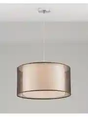 Коричневый подвесной светильник Moderli Gela 1P120
