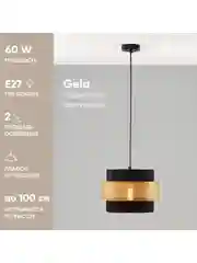 Золотой подвесной светильник Moderli Gela 1P120
