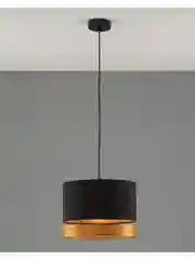 Черный подвесной светильник Moderli Gela 1P120