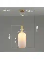 Белый подвесной светильник Moderli Martin1150