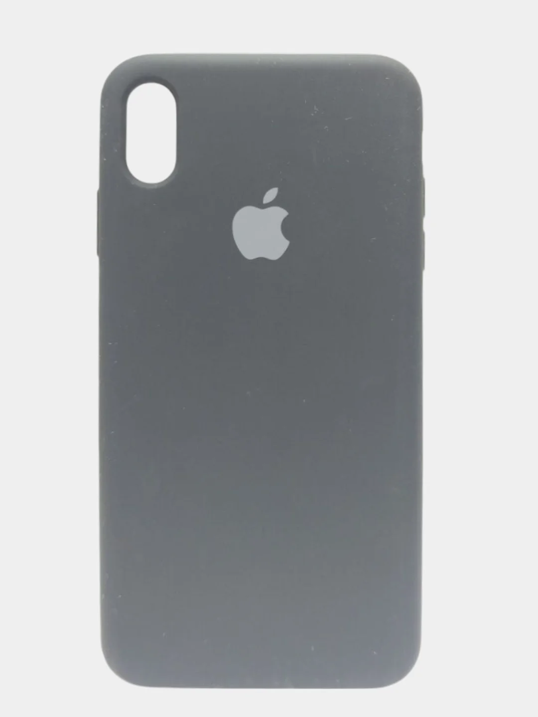 Черный чехол iPhone xs PRO MAX Silicone case