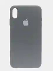 Черный чехол iPhone xs PRO MAX Silicone case