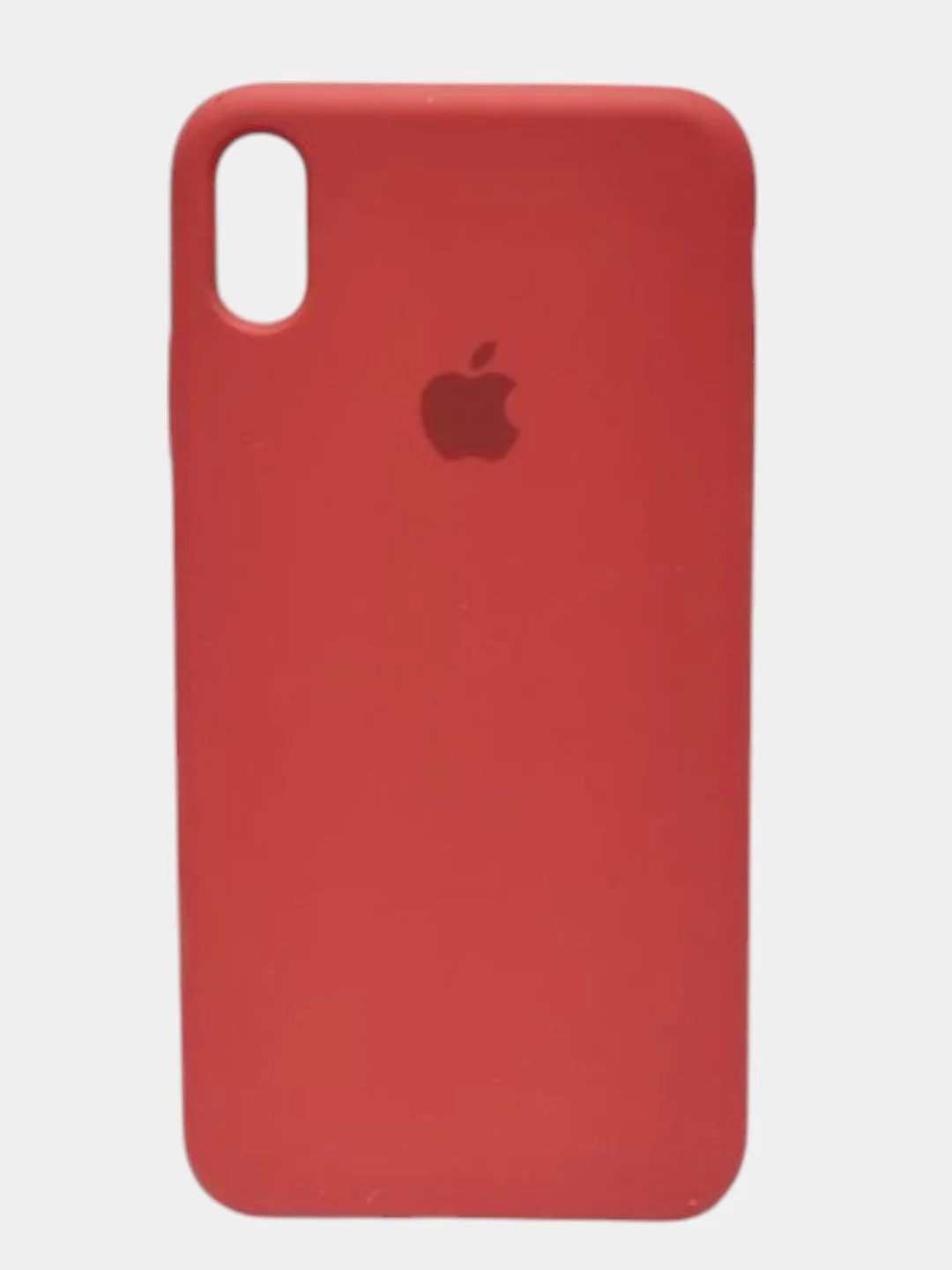Красный чехол iPhone xs PRO MAX Silicone case