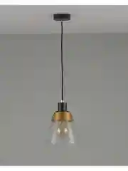 Золотой подвесной светильник Moderli Brizzi1165