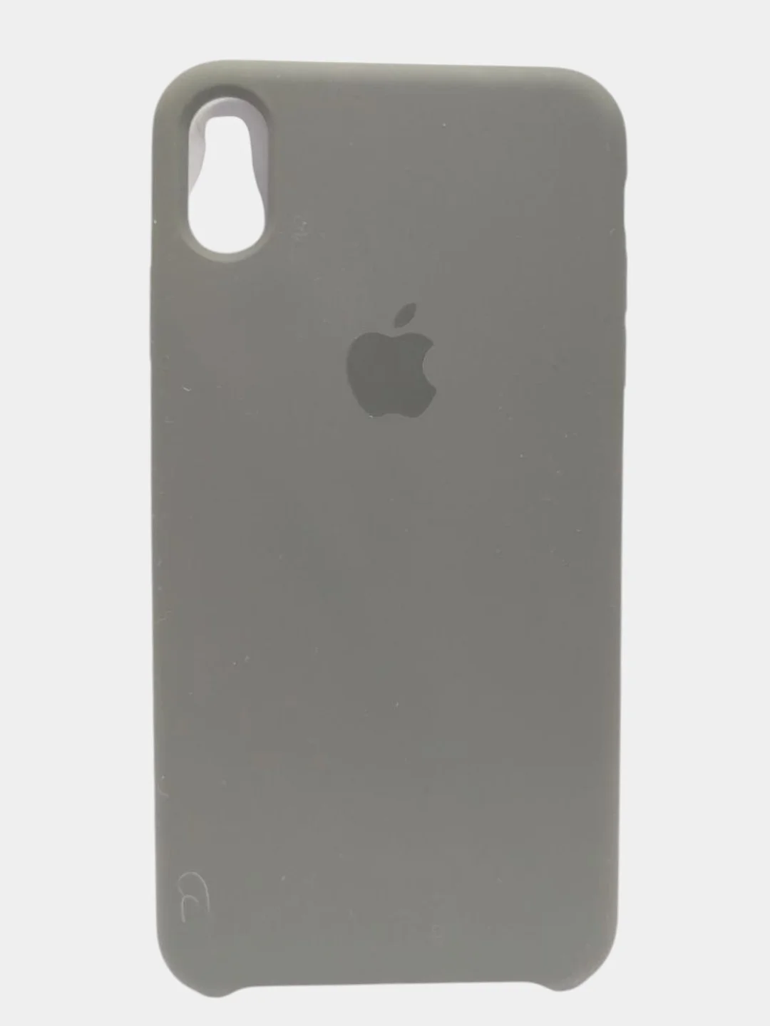 Тёмно-серый чехол iPhone xs PRO MAX Silicone case