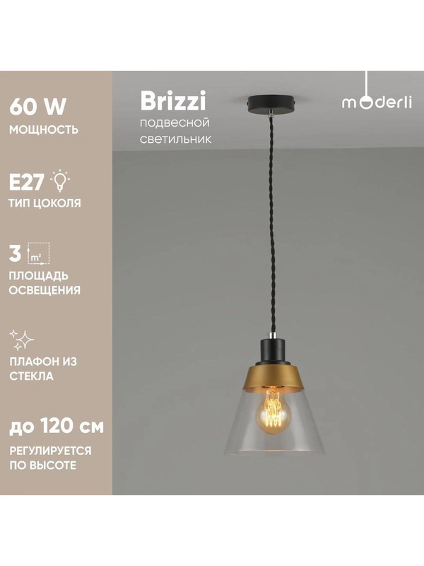 Подвесной светильник Moderli Brizzi1165