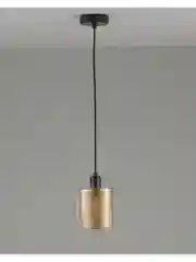Черный подвесной светильник Moderli Brizzi1165