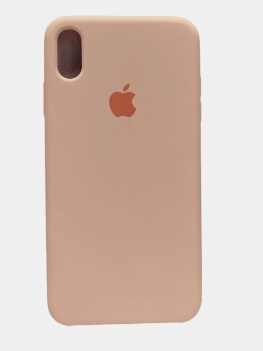 Пастельно-коралловый чехол iPhone xs PRO MAX Silicone case