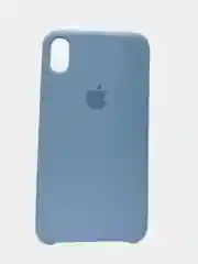 Синий чехол iPhone xs PRO MAX Silicone case