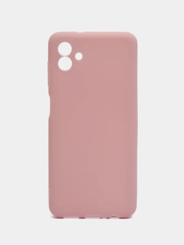 Коралловый меланж чехол для Samsung Galaxy A04 4G / Самсунг Галакси А04 силиконовый