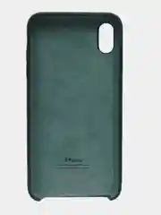 Тёмно-зелёный чехол iPhone xs PRO MAX Silicone case