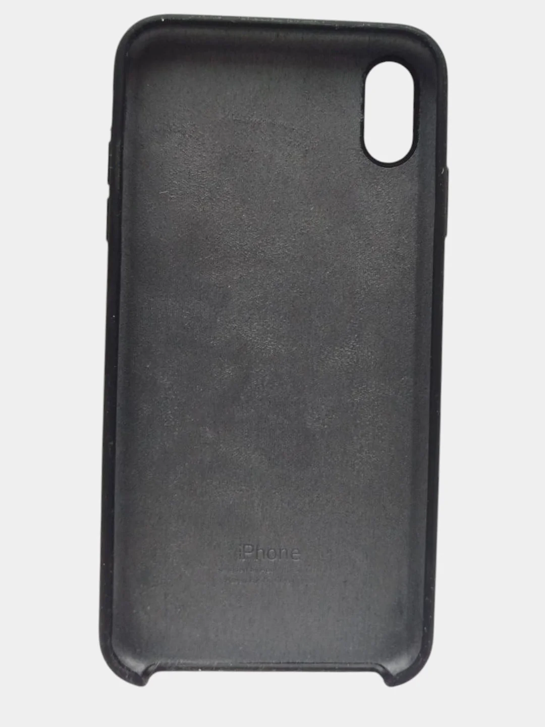 Черный чехол iPhone xs PRO MAX Silicone case