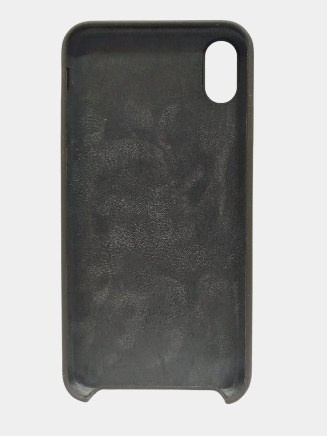 Тёмно-серый чехол iPhone xs PRO MAX Silicone case