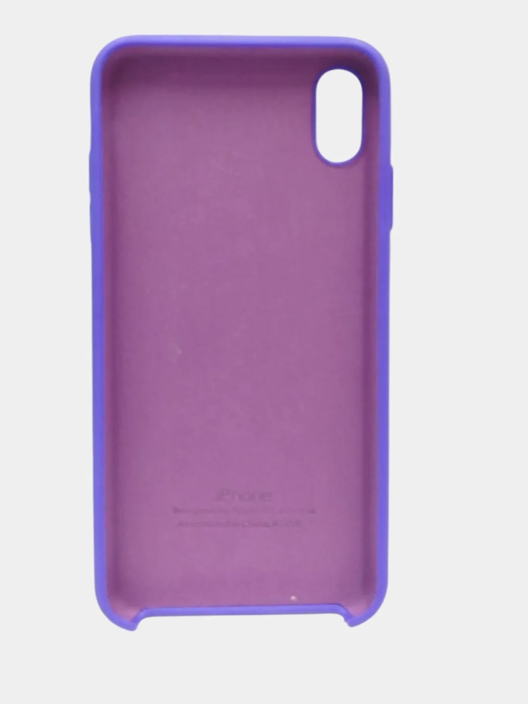 Фиолетовый чехол iPhone xs PRO MAX Silicone case