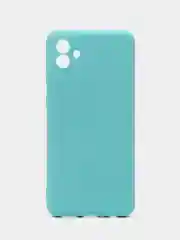 Бирюзовый чехол для Samsung Galaxy A04 4G / Самсунг Галакси А04  силиконовый