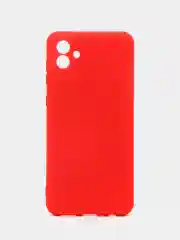 Красный чехол для Samsung Galaxy A04 4G / Самсунг Галакси А04  силиконовый