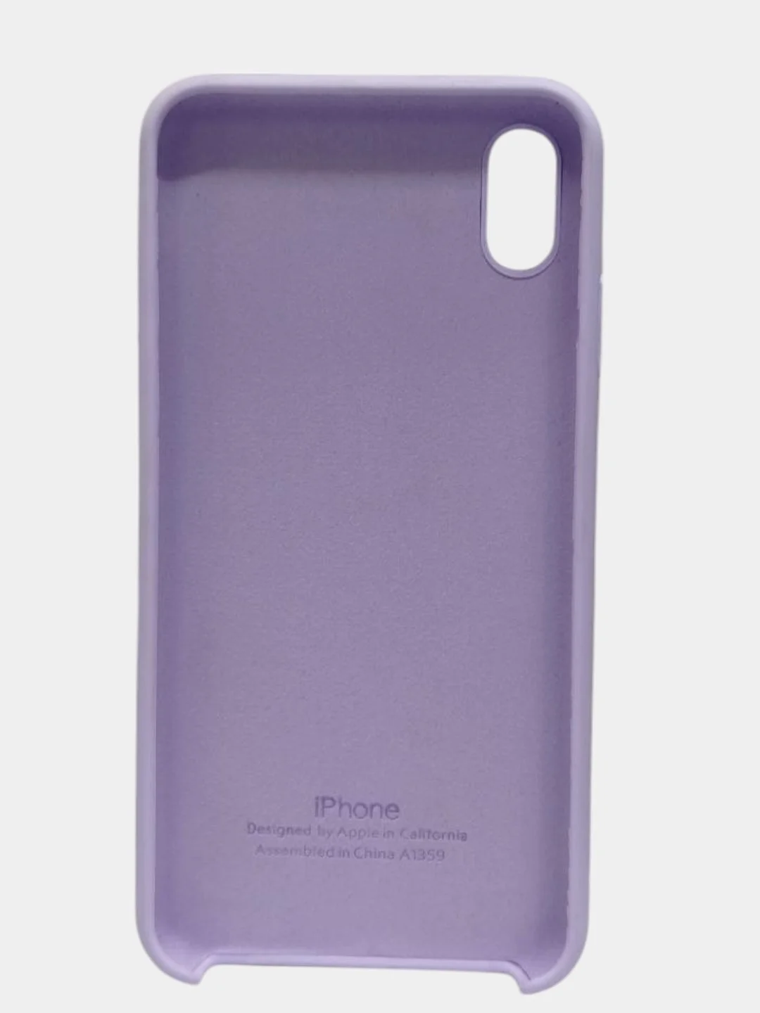 Сиреневый чехол iPhone xs PRO MAX Silicone case