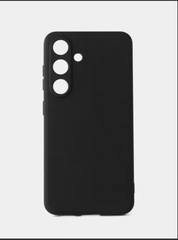 Чехол для Samsung Galaxy S25 (Самсунг Галакси С25), черный, прозрачный