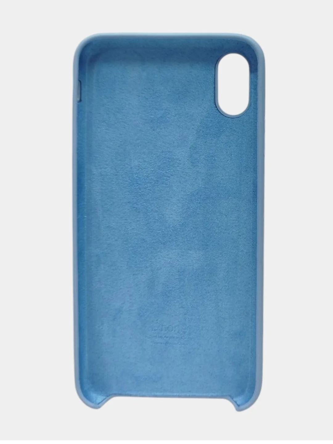 Синий чехол iPhone xs PRO MAX Silicone case