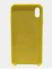 Желтый чехол iPhone xs PRO MAX Silicone case