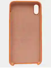 Светло-оранжевый чехол iPhone xs PRO MAX Silicone case