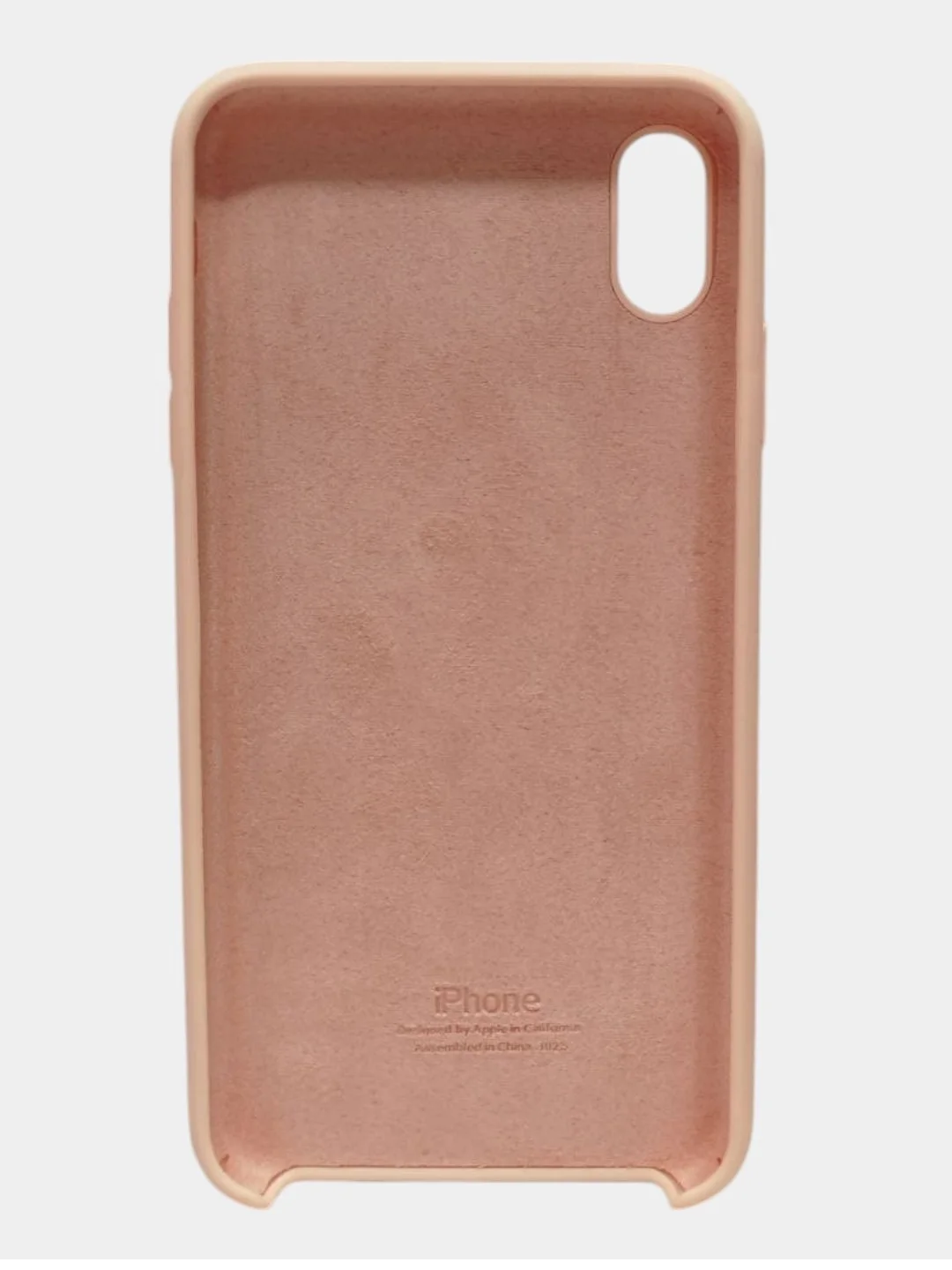 Пастельно-коралловый чехол iPhone xs PRO MAX Silicone case